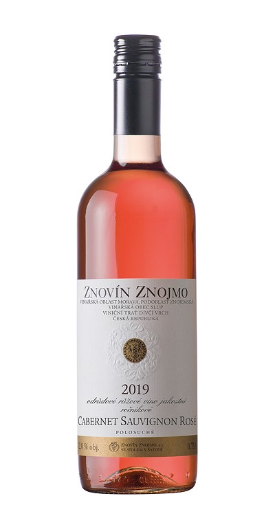 Cabernet Sauvignon rosé, jakostní, 2019, polosladké