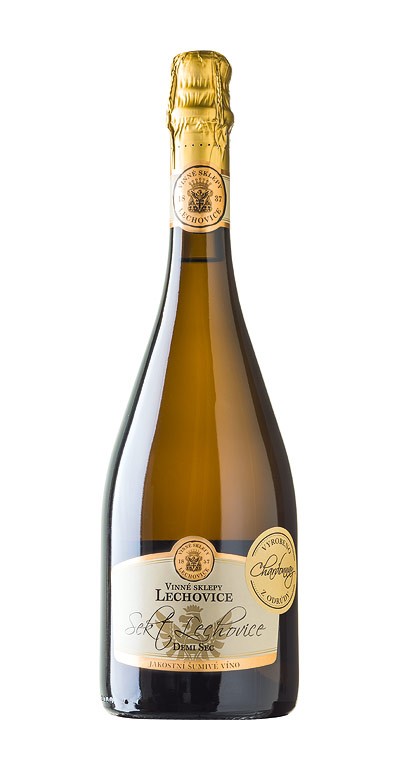 Sekt Lechovice Chardonnay, 2019, Demi Sec